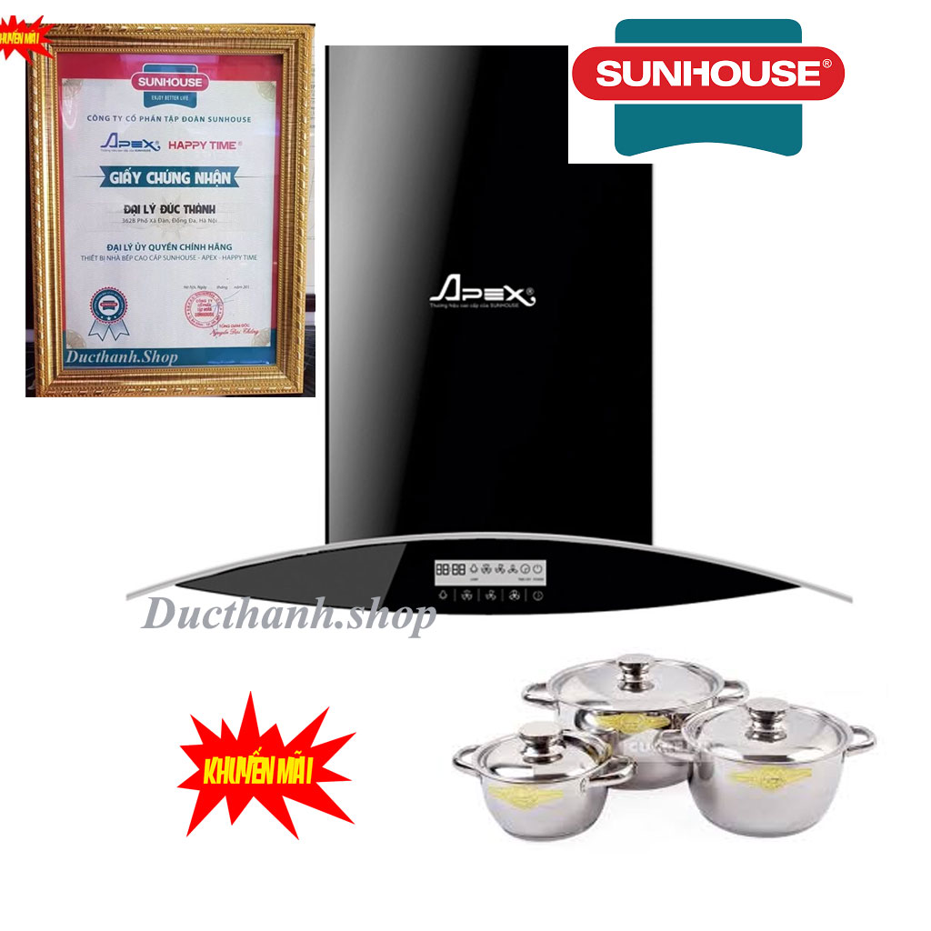 APB6680 HÚT MÙI SUNHOUSE APEX APB6680 - Ảnh 1