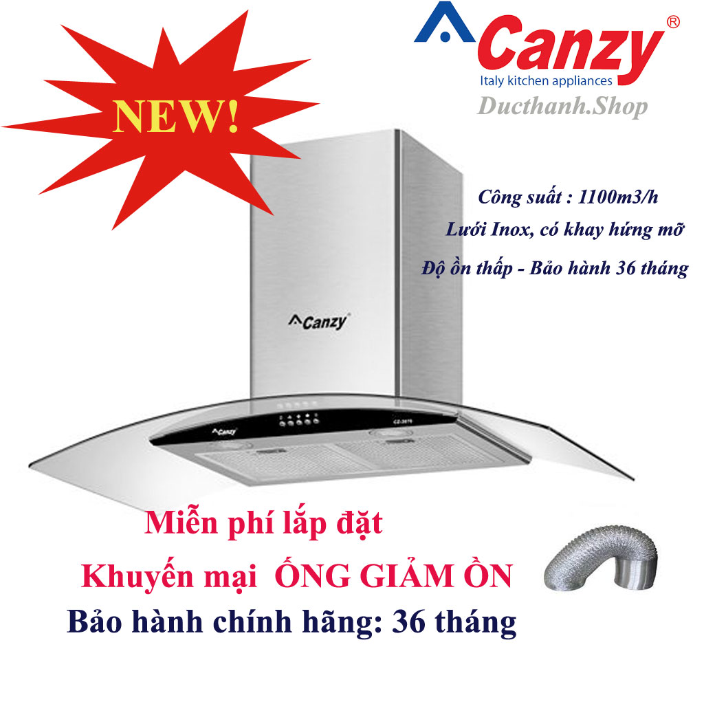 4680 Máy hút mùi kính cong Canzy CZ 4680 - Ảnh 1