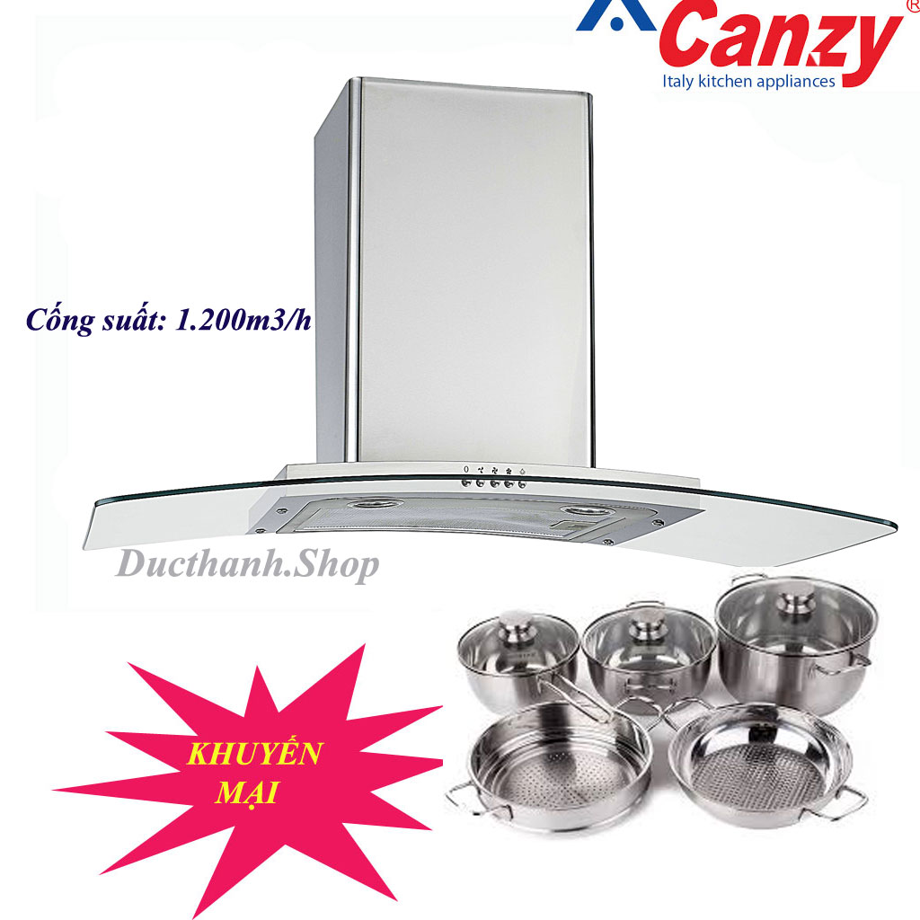 CZ-A39 Máy hút khử mùi Canzy CZ A39 ( 900mm) - Ảnh 1