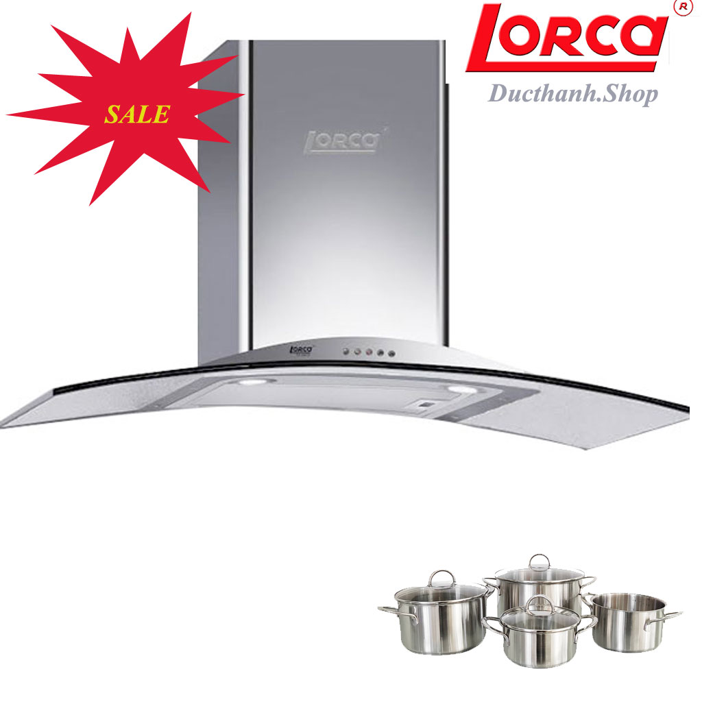 TA2005D Máy hút mùi Lorca TA 2005D-70/90cm - Ảnh 1