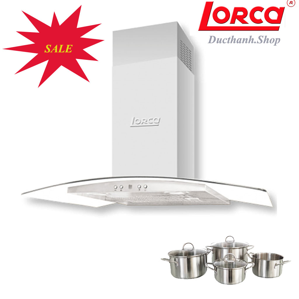 TA2005P Máy hút mùi Lorca TA 2005P-70/90cm - Ảnh 1
