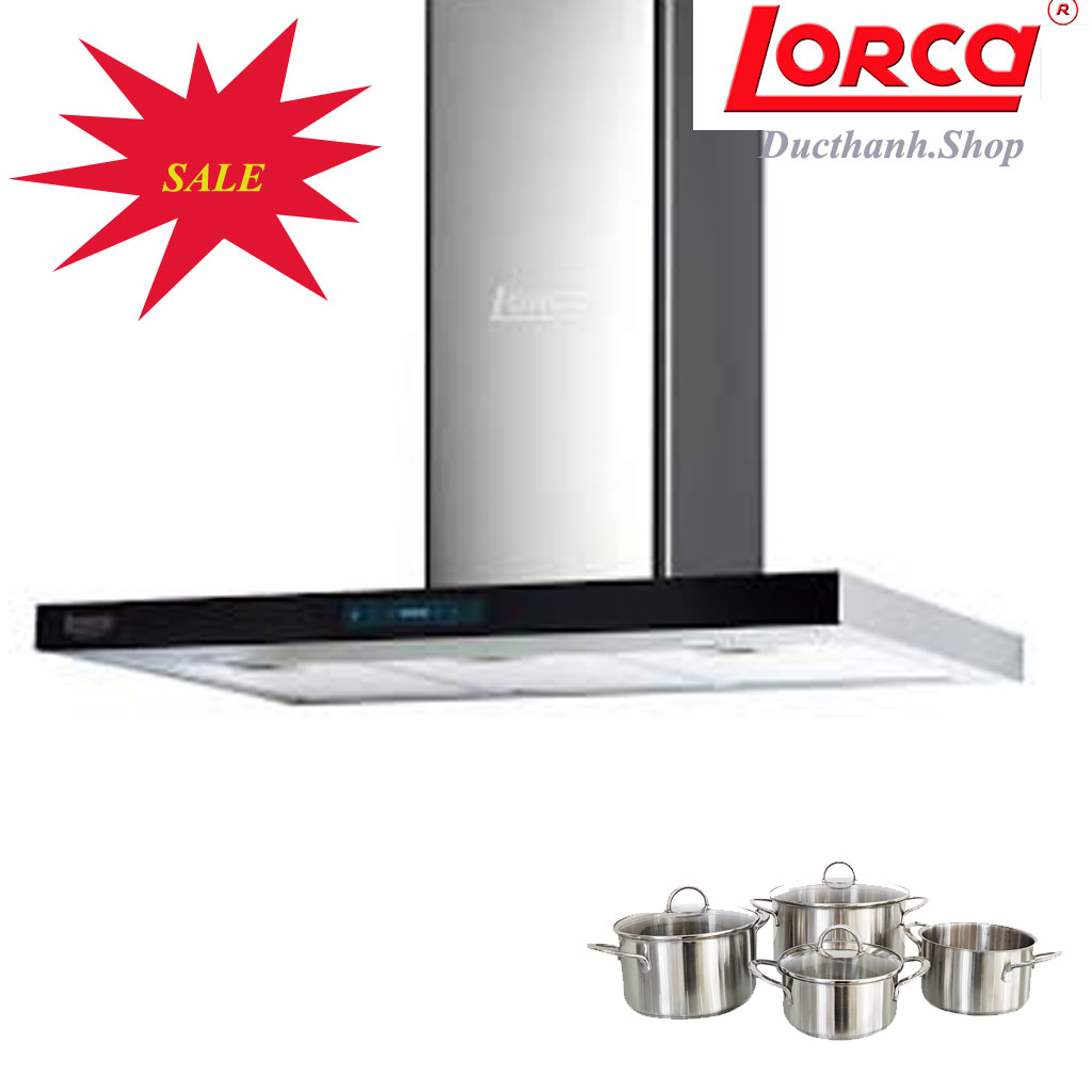 TA6007E-70/90cm Máy hút mùi Lorca TA 6007E-70/90cm - Ảnh 1