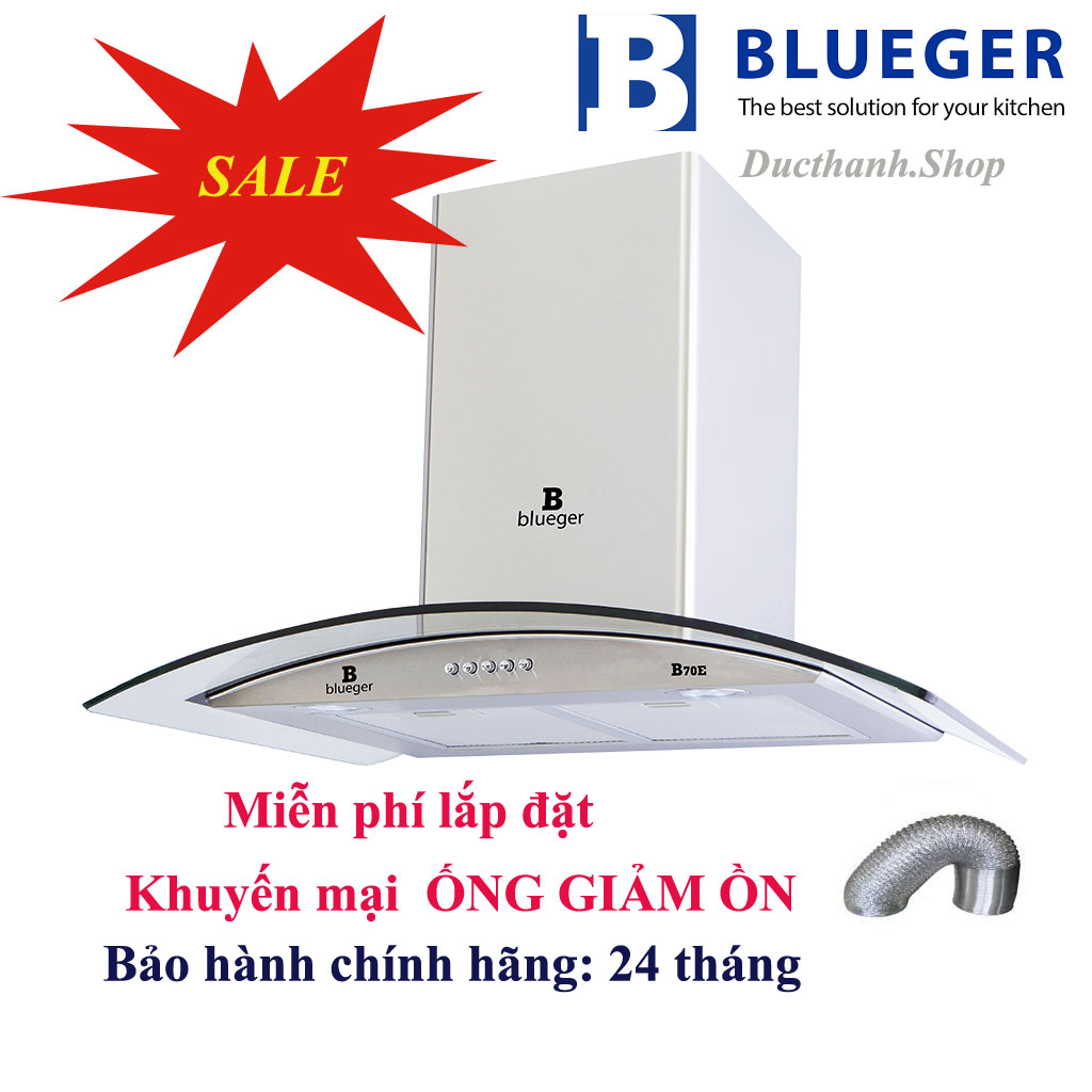 b70e Máy hút mùi kính cong Blueger B70E - Ảnh 1