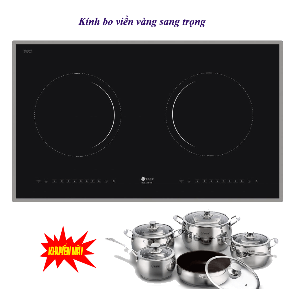 669 BẾP TỪ ĐÔI Arber AB669 - Ảnh 1