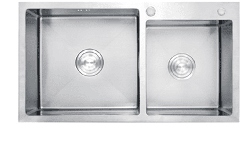 Chậu rửa Roslerer 2 hố lệch RL01-7843