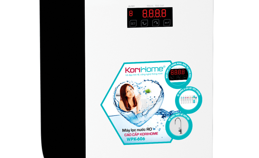 Máy lọc nước để gầm Korihome RO LEAF WPK 606-MN