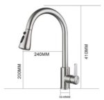 Vòi rửa bát rút dây Roslerer RL-805 - Ảnh 2