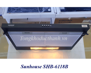 Máy hút mùi Sunhouse SHB 6118B - Ảnh 5