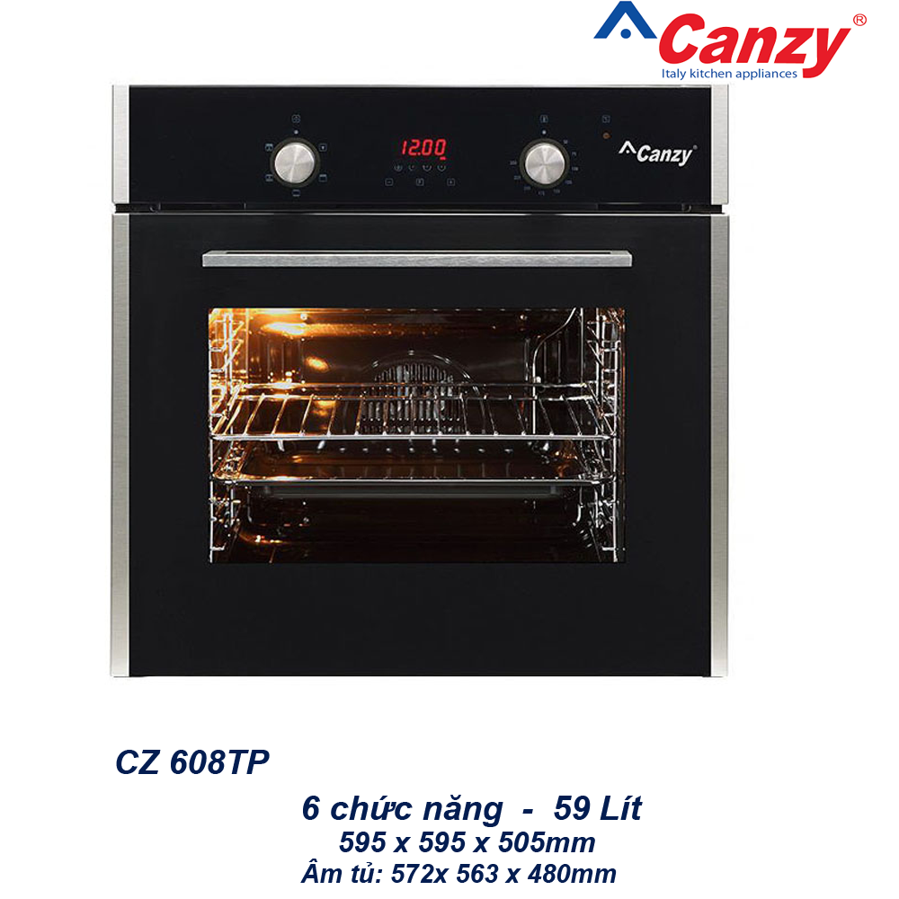 608 Lò nướng Canzy CZ 806TP (59 lít) - Ảnh 1