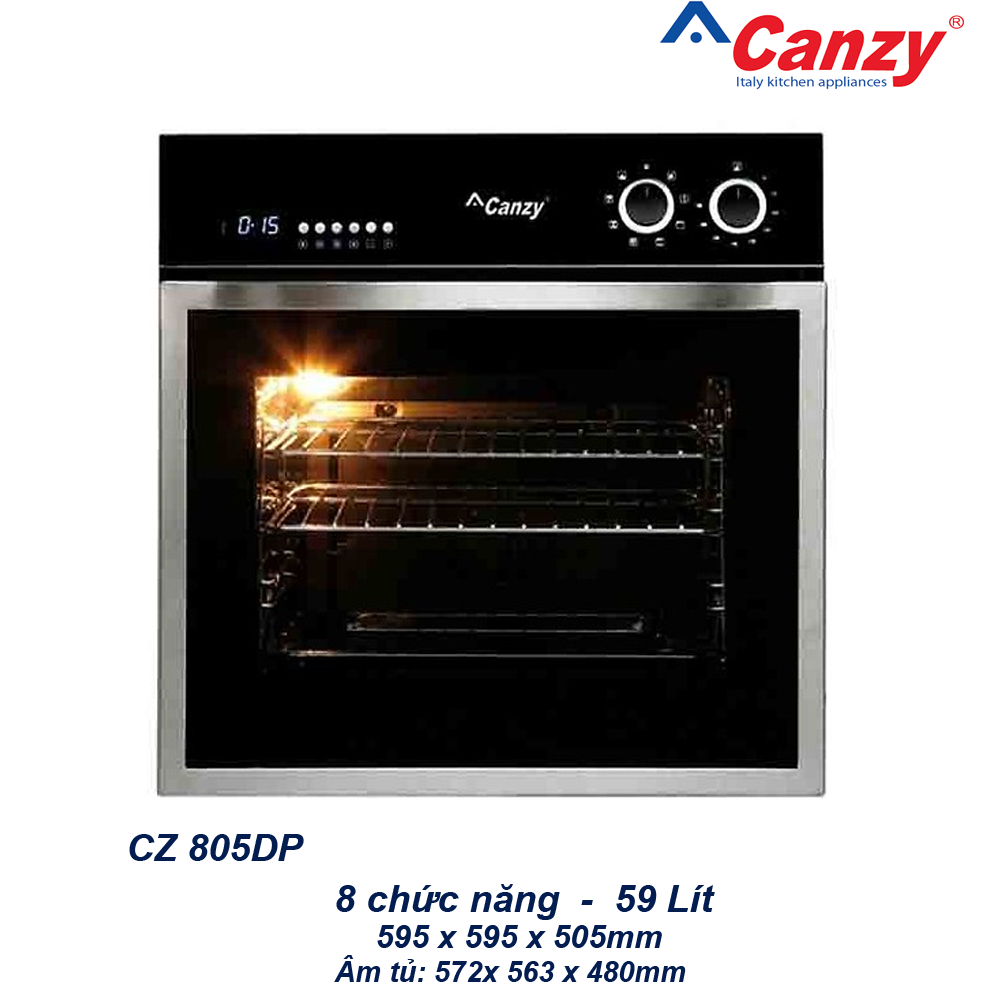 805DP Lò nướng Canzy CZ 805DP (59 lít) - Ảnh 1