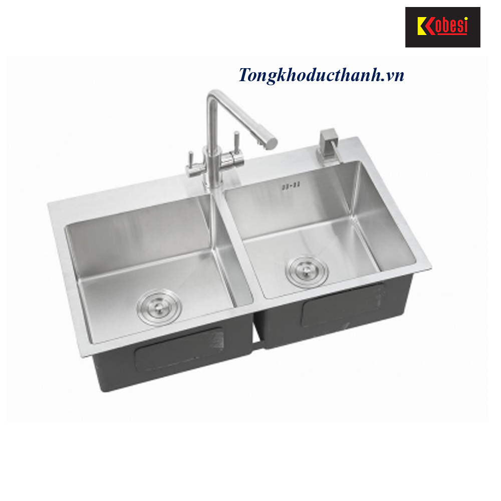 8245 CHẬU HANDMADE INOX 304 (MODEL: KB 8245 C 304) - Ảnh 1