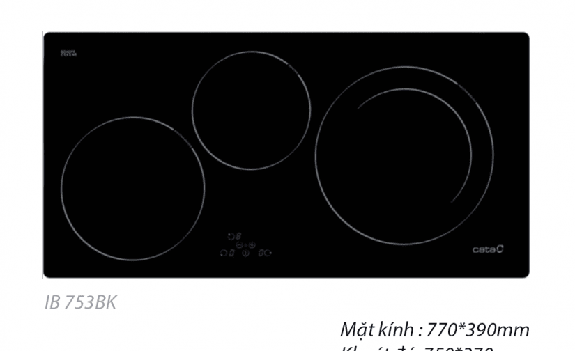 Bếp từ Cata  IB753 BK NK Tây Ban Nha