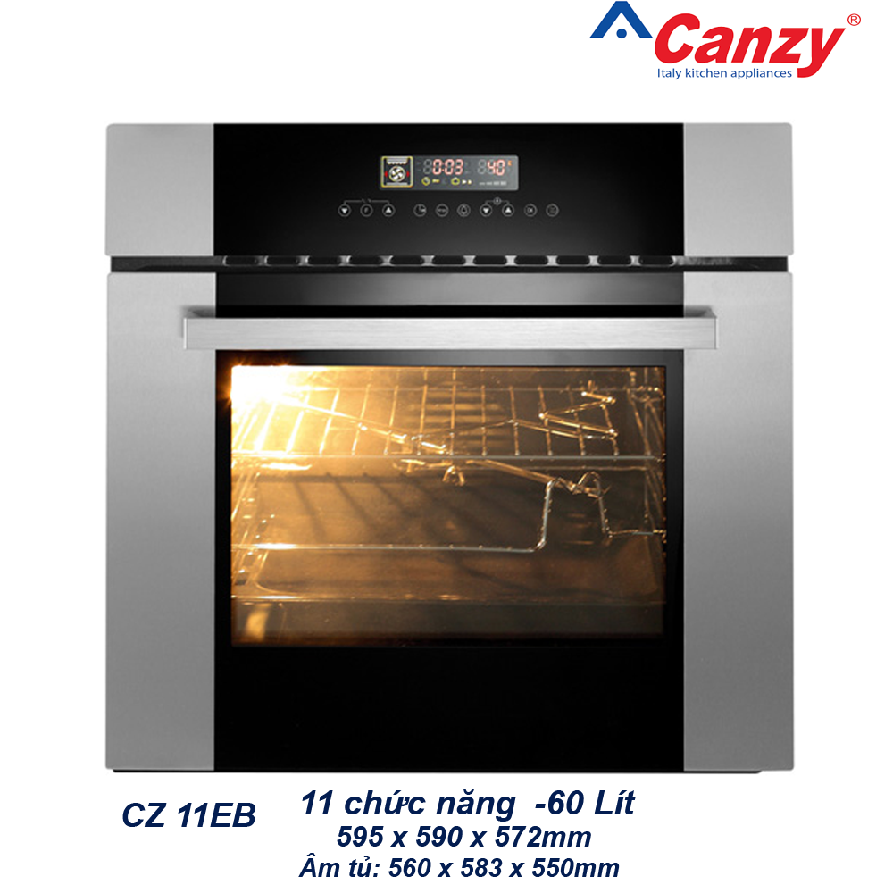 cz11eb Lò nướng Canzy CZ11EB (60 lít) - Ảnh 1