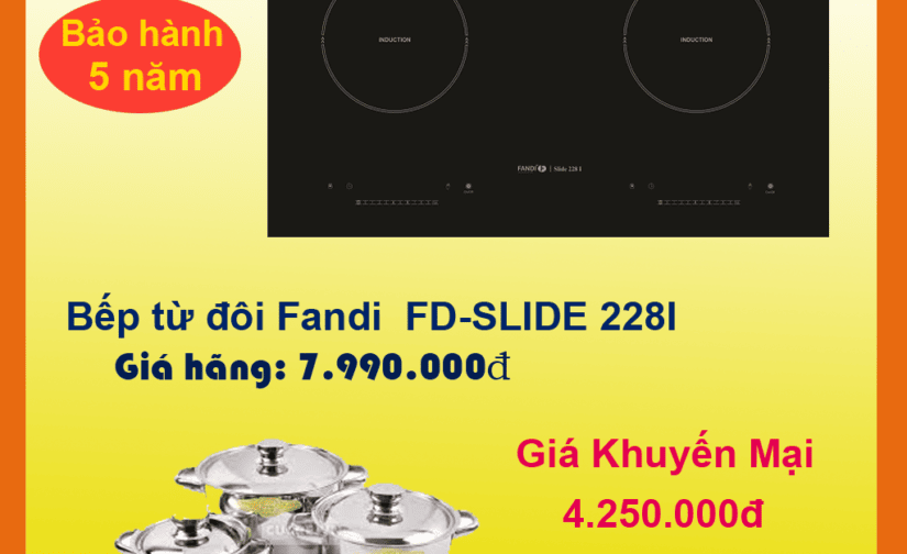 Bếp từ Fandi FD- SLUDE 228I