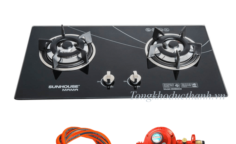 Bếp gas âm kính SUNHOUSE MAMA MMB6633
