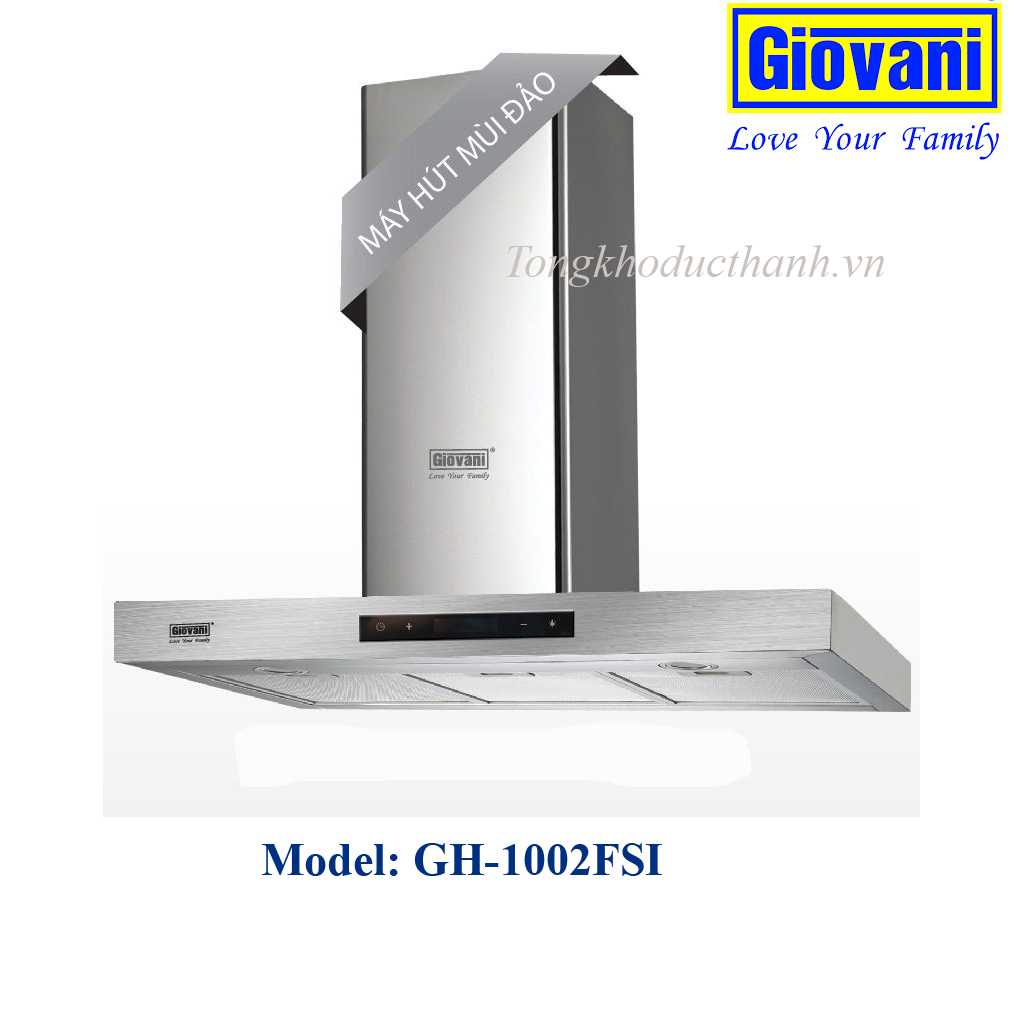 1002FSI Máy hút mùi đảo Giovani GH-1002FSI - Ảnh 1