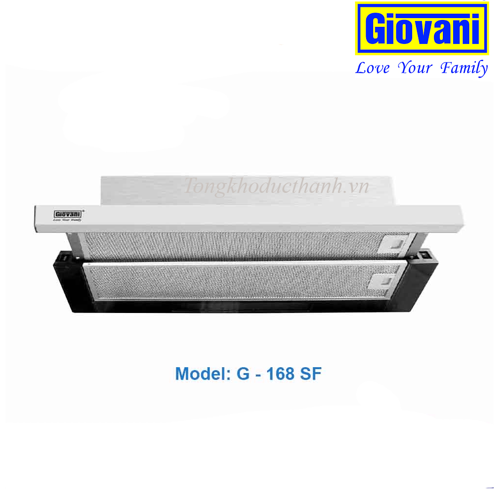 G-168SF Máy hút mùi âm tủ Giovani -168SF - Ảnh 1