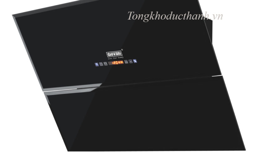 Máy hút mùi kính vátGiovani G-755RS điều khiển từ xa