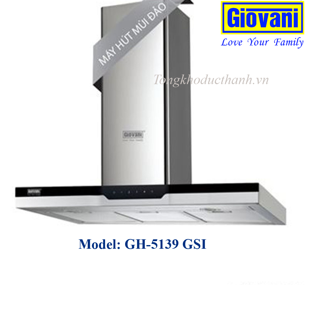 HG-5139-gsi Máy hút mùi đảo Giovani GH-5139GSI - Ảnh 1
