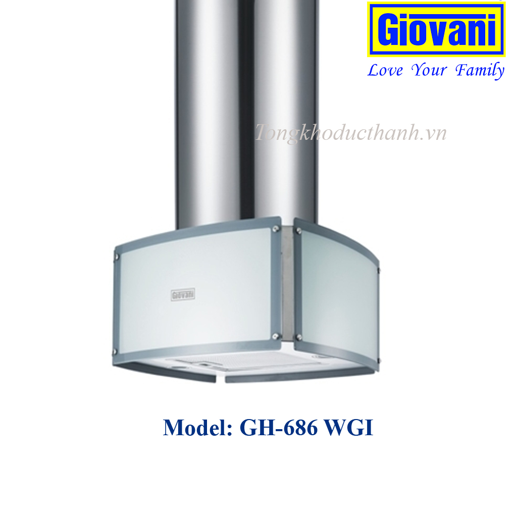 g686wgi Máy hút mùi đảo Giovani GH-686WGI - Ảnh 1