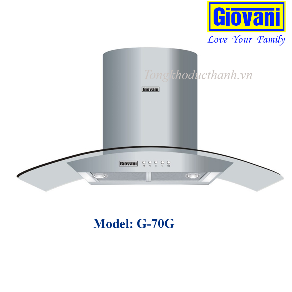 g70g Máy hút mùi Giovani G-G70G - Ảnh 1