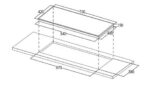 Bếp 2 từ Bauer BE 820GT Made in Germany ( kính Schott) - Ảnh 2