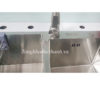 Chậu rửa bát đúc liền khối Korea 7843 Inox 304 ( lỗ thoát phi 140) - Ảnh 3