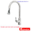 VÒI RỬA BÁT konox  RÚT DÂY KN1226BG