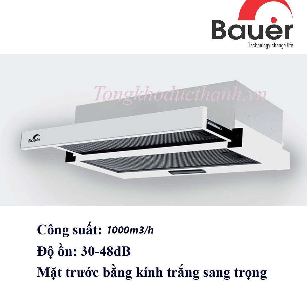 7002i Máy hút mùi Bauer BC 7002i ( công suất 1000m3/h) - Ảnh 1
