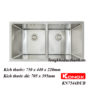 Chậu rửa bát Konox KN7544DUB