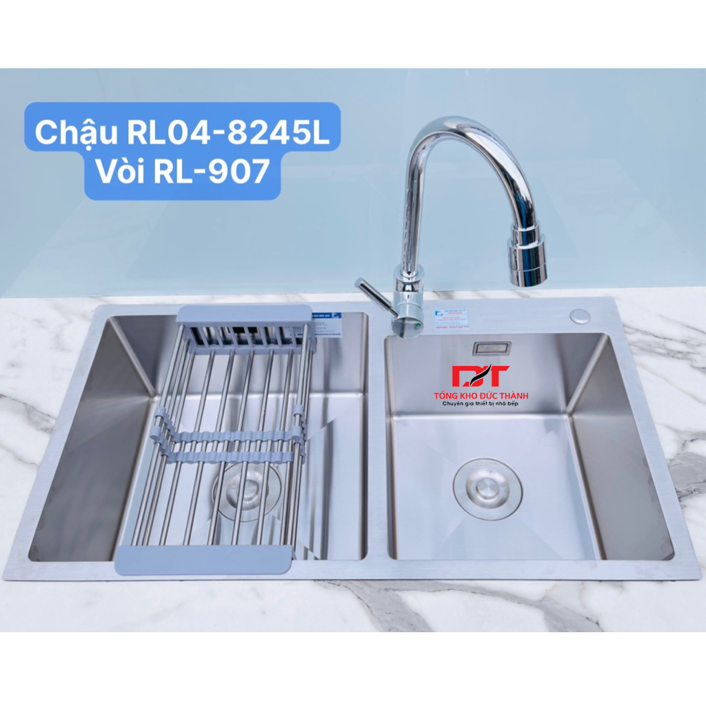 RL04-8245L Chậu Rửa Roslerer RL04-8245L (Inox 304) - Ảnh 1