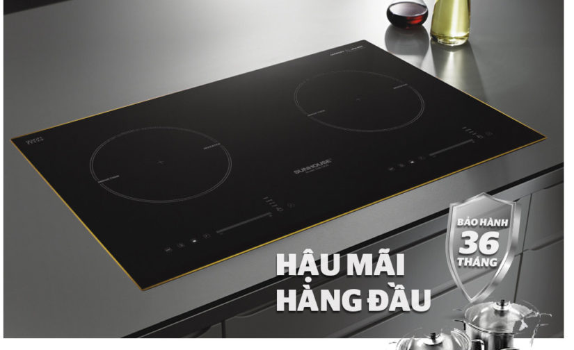 BẾP ĐÔI ĐIỆN TỪ SUNHOUSE SHB DI08 ( bỏ mẫu)