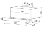 Máy hút mùi Faster SYP 6222/7222 - Ảnh 5