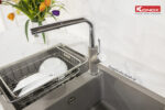 Vòi rửa bát Konox Artan Grey - Ảnh 2