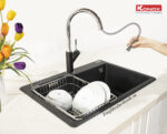 Vòi rửa bát Konox Ponte Black - Ảnh 2
