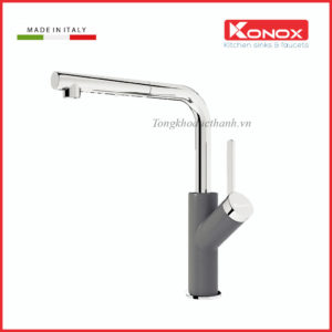 Vòi-rửa-bát-konox-Artan-Grey