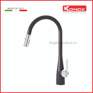 Vòi-rửa-bát-konox-Curva-Black