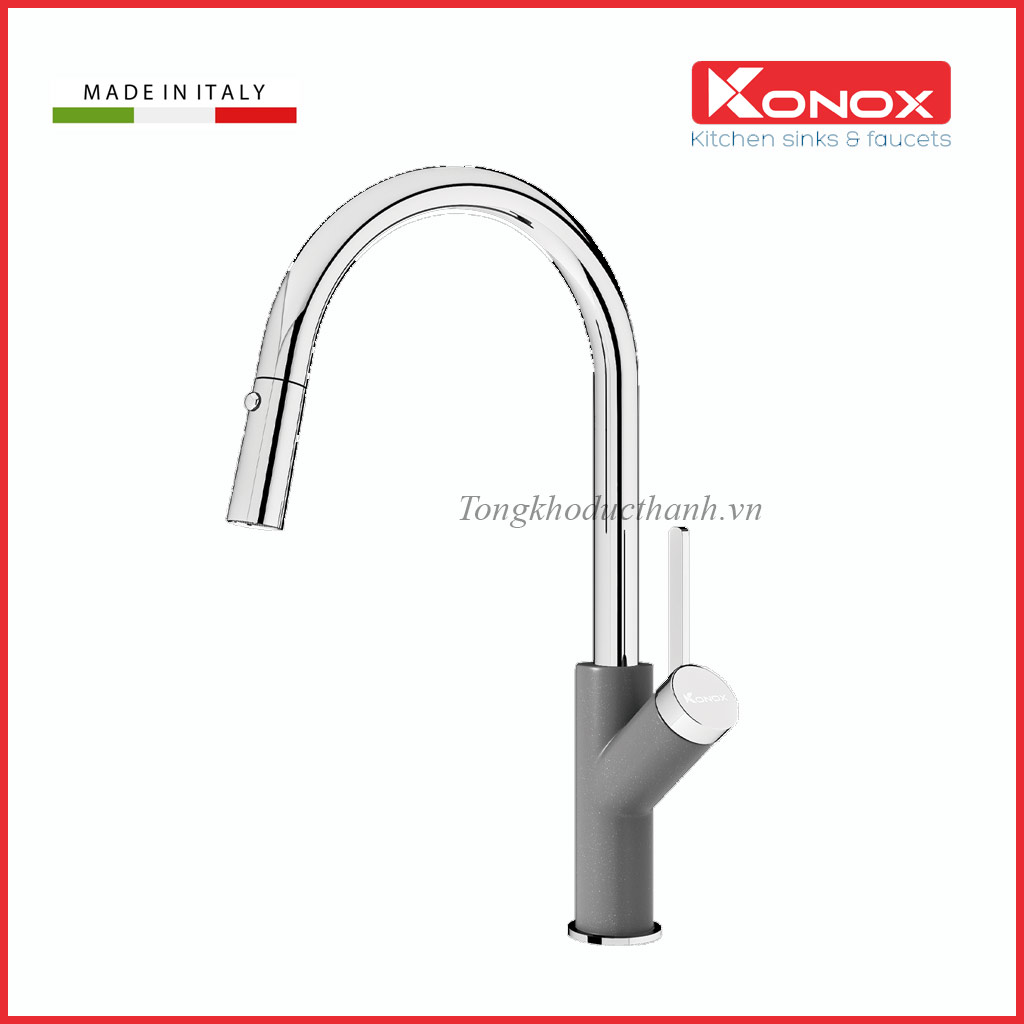 Vòi-rửa-bát-konox-Ponte-Grey Vòi-rửa-bát-konox-Ponte-Grey