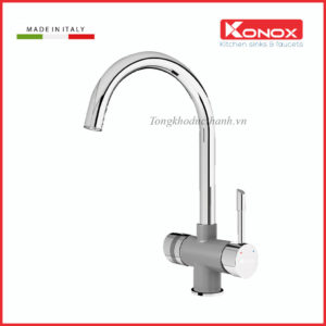 Vòi-rửa-bát-konox-Trim-Water-Grey
