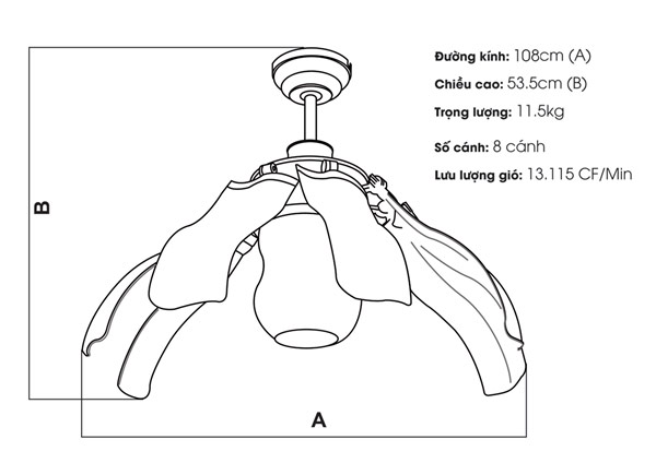Quạt-trần-KaiyoKukan-CHIB-107