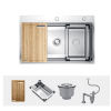 Chậu rửa bát Workstation Sink – Topmount Sink KN7650TS ( KT 76*50cm)