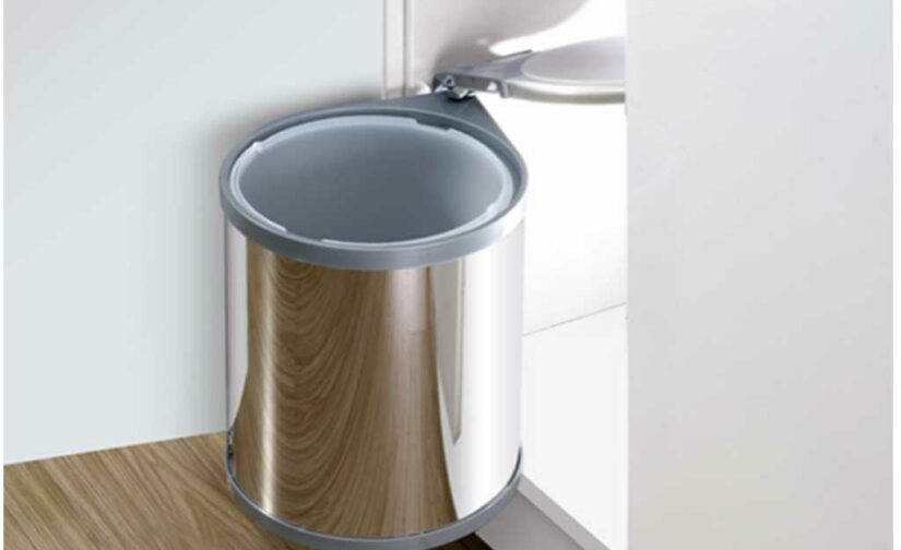 Thùng rác tròn gắn cánh Sevilla SV-TR14X
