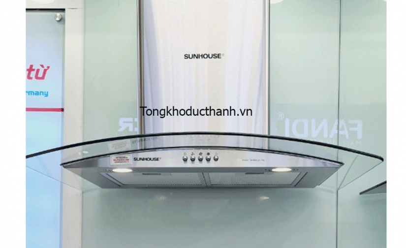 Máy hút mùi Sunhouse SHB 6629-70C ( kèm ống giảm ồn)