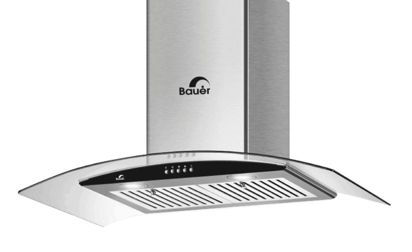 Máy hút mùi Bauer 70EC3 lưới lọc mỡ Inox  ( KT 70/90cm) siêu êm