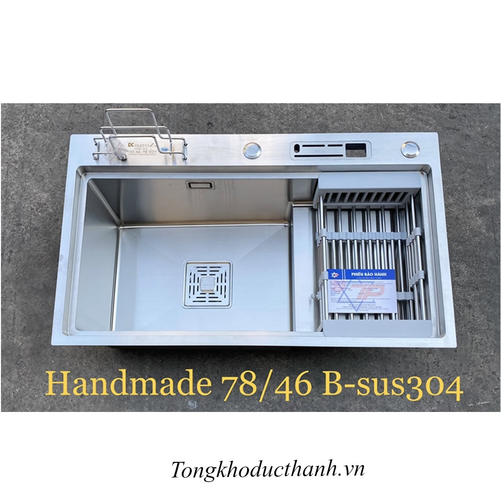 Chậu-rửa-1-hố-inox-304-Kagol-K7846B-BT-304 Chậu-rửa-1-hố-inox-304-Kagol-K7846B-BT-304