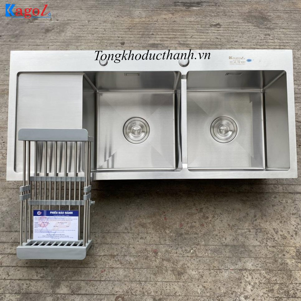 Chậu-rửa-bát-Kagol-K10045-bàn-chờ-trái Chậu-rửa-bát-Kagol-K10045-bàn-chờ-trái