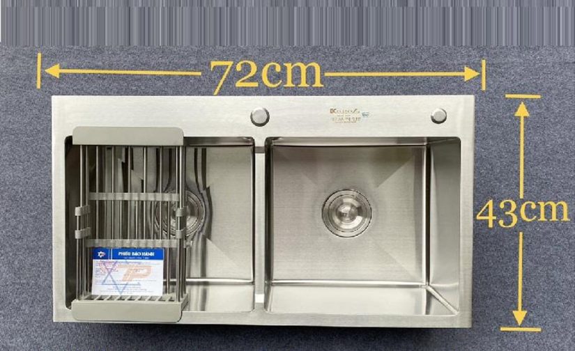 Chậu-rửa-bát-Kagol-K7243-hai-hố-cân