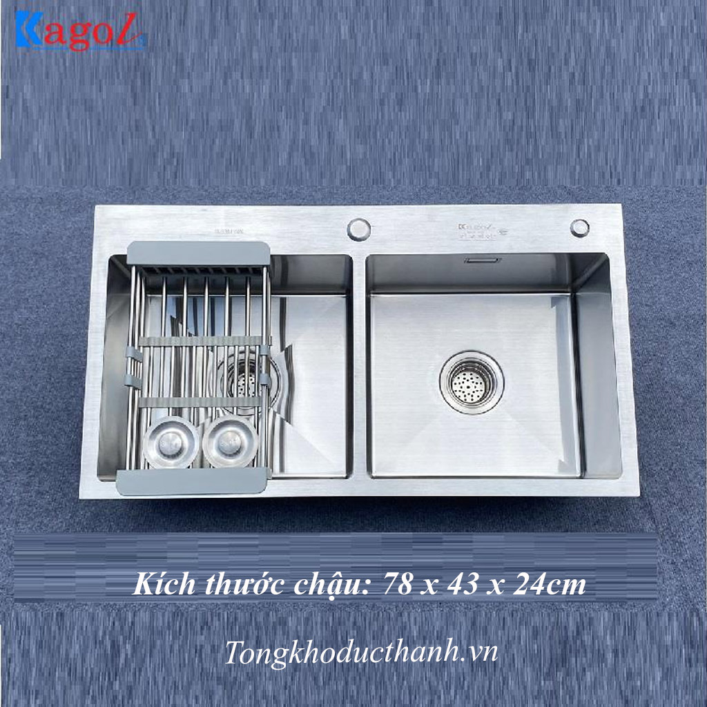 Chậu-rửa-bát-inox-304-Kagol-K7843-304-cân Chậu-rửa-bát-inox-304-Kagol-K7843-304-cân