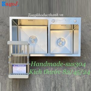 Chậu-rửa-bát-inox-304-Kagol-K8245-304-lệch