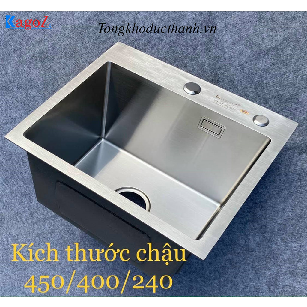 Chậu-rửa-bát-đơn-Kagol-K4540 Chậu-rửa-bát-đơn-Kagol-K4540